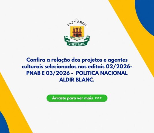 SECULT divulga resultado preliminar dos Editais nº 02/2026 – PNAB e nº 03/2026 – Cultura Viva