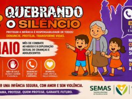 CAMPANHA QUEBRANDO SILÊNCIO – JUNTOS CONTRA O ABUSO E EXPLORAÇÃO SEXUAL DE CRIANÇAS E ADOLESCENTES