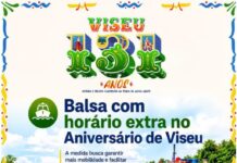 Travessia com Horário Estendido Durante os 131 Anos de Viseu