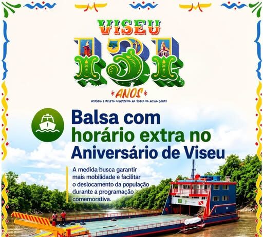 Travessia com Horário Estendido Durante os 131 Anos de Viseu