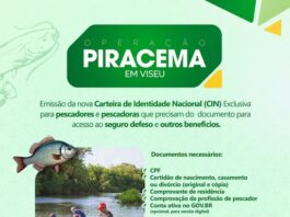 Operação Piracema em Viseu!