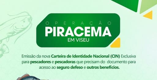 Operação Piracema em Viseu!