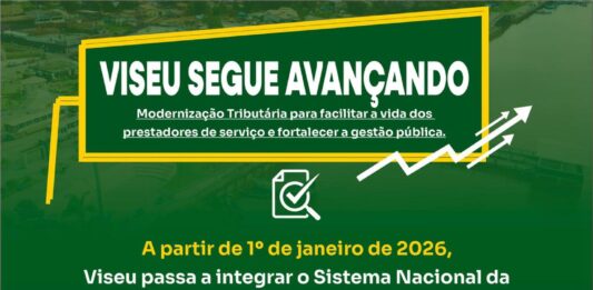 VISEU AVANÇA NA MODERNIZAÇÃO TRIBUTÁRIA!