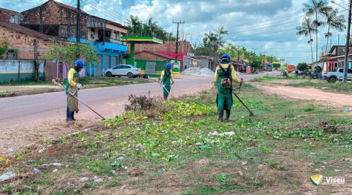 Serviços de roçagem e iluminação pública seguem avançando, levando mais segurança e qualidade de vida em nossas vilas.