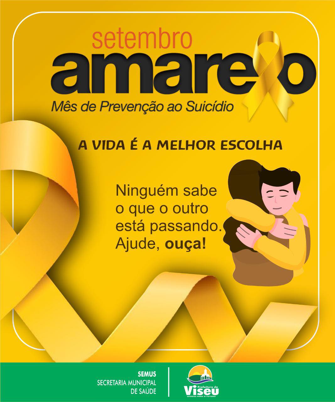 Viseu Fortalece Campanha Setembro Amarelo Prefeitura De Viseu Viseu Fortalece Campanha Setembro Amarelo Prefeitura De Viseu