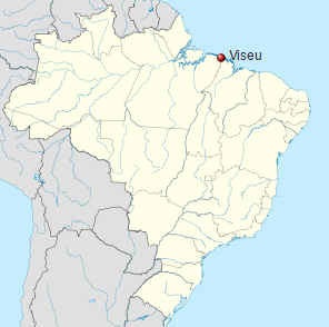 Localização Viseu no Brasil